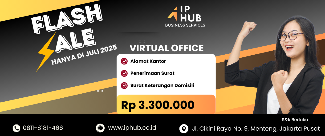 <p>FLASH SALE</p><p>Get a special Virtual Office promo in July.</p><p>Want to start a business and don't want the hassle of renting a physical office? A Virtual Office is the solution.</p><p>What are you waiting for?</p><p>This promo is only valid until July 31, 2025.</p>